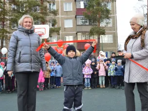 Ближе к Спорту, Ближе к Здоровью! Микрорайон «Заречье» радуется новой спортивной площадке!